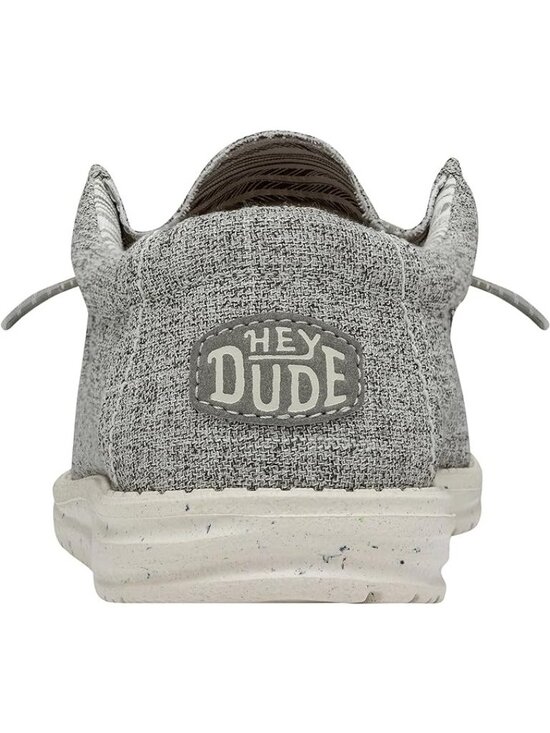 Hey Dude Men\'s Wally Linen Slip-on Loafers Grey Size 13 US New With Tag main image 6